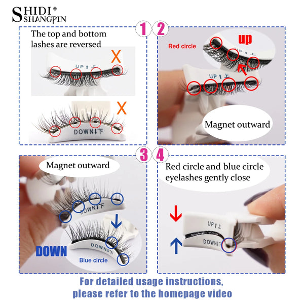 Effortless Magnetic Eyelash Set